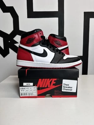 Air Jordan 1 Retro Alto OG Puntera Negra 2016 Talla 11.5 Foto 1 de 4