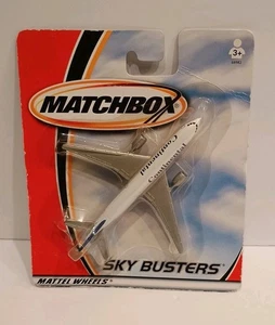 Matchbox Sky Busters Commercial Continental Airlines Boeing 777-200 White - 2001 - Picture 1 of 8