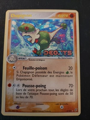 Carte Pokémon Chapignon 3/107 Holo Reverse Ex Deoxys rare  FR  NM  - Photo 1/3