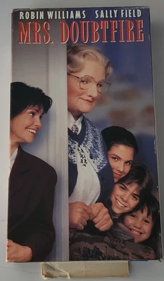 Mrs. Doubtfire VHS Tape 1994 Robin Williams Movie  - Imagen 1 de 4