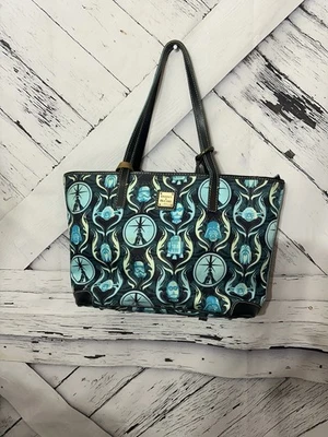 Dooney & Bourke Disney 2015 Star Wars Disney Cruise Line Blue Nylon Shopper Tote - Image 1 of 4