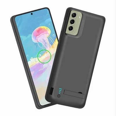 Battery Case for Samsung Galaxy S21 FE 5G, 5000mAh Rechargeable Extended Battery - Image 1 of 4