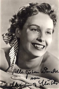 Christina Huth - original signierte Autogrammkarte - Picture 1 of 1