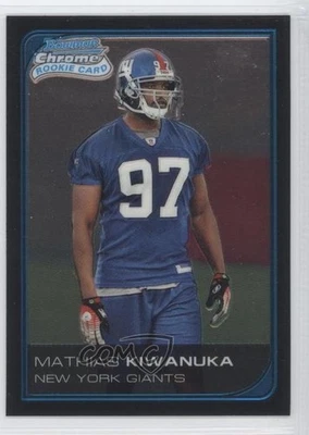 2006 Bowman Chrome Mathias Kiwanuka #250 Rookie RC - Image 1 of 2