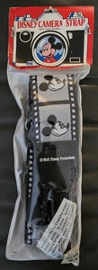 Vintage Mickey Mouse Bobby Lee Camera Strap Walt Disney Productions NEW SEALED - Picture 1 of 5