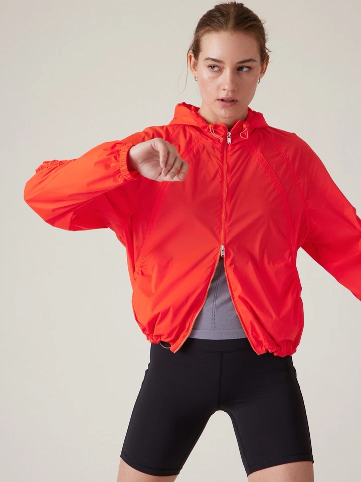 Athleta Orange Expedition Jacket. Size XL. RRP £110 - Image 1 of 4