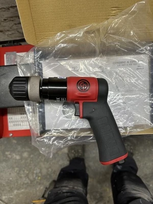 CHICAGO PNEUMATIC CP9287C 3/8"  PISTOL GRIP AIR DRILL WITH JACOBS CHUCK - Image 1 of 4