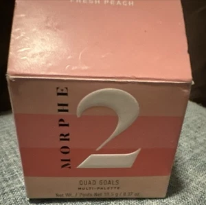 Paleta facial Morphe 2 Quad Goals Mulit melocotón fresco 10,5 g/0,37 OZ - Imagen 1 de 2