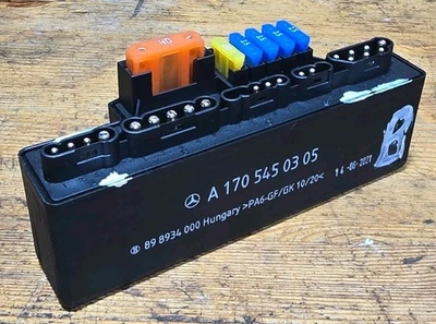 Mercedes Benz Slk 320 V6 R170 Engine Management Relay A1705450305 - Image 1 of 4