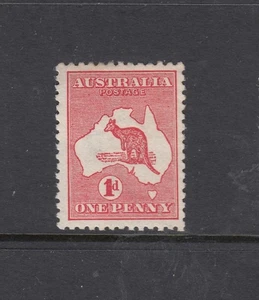 FIRST WATERMARK: 1d red Die II SG 2d, BW 3A, well centred MVVLH cat value $50. - Picture 1 of 2