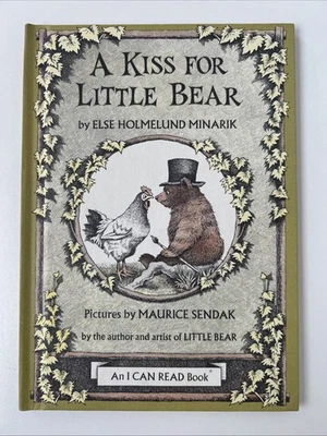 A Kiss for Little Bear 1968 Harper & Row Vintage I Can Read Book Paperback - Image 1 of 3