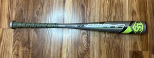 Louisville Slugger OMAHA 5 | 27" 17oz -10 Baseball Bat UBO5B10-20 2 5/8" Barrel - Picture 1 of 11