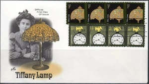 US Scott #3749A, "Tiffany Lamp" Die Cut 11 1/4 x 11, ArtCraft FDC, unaddressed. - Picture 1 of 1