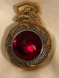 Boris Vallejo Mistress of Fire Franklin Mint Knightstone Collection Taschenuhr - Bild 1 von 12