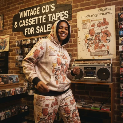 •DIGITAL UNDERGROUND ~ THIS IS AN EP RELEASE• (1991 OG PRESSING) (CASSETTE) (1) - Image 1 of 4