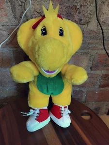 Juguete suave barney bj dinosaurio amarillo 12 pulgadas - Imagen 1 de 5
