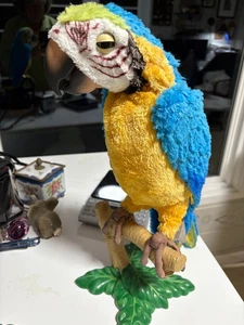 Squawkers McCaw Parrot Interactive Bird FurReal Friends Hasbro, 2006 Tested - Picture 1 of 13