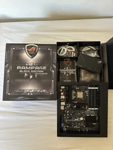 *RAR* Asus Rampage III Black Edition X58 + Intel ES Q4F6 (I7-990X Extreme) - Bild 1 von 19