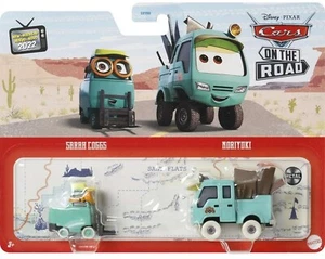 New 2022 Disney Pixar Cars Metal 2 Pack On The Road Sarah Coggs & Noriyuki - Picture 1 of 1
