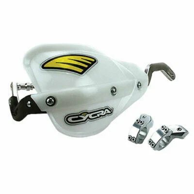 Cycra Probend CRM Handguard Racer Pack 1 1/8" Bars White - Image 1 of 2