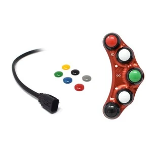 LEFT ROAD KNOB RED JETPRIME KAWASAKI NINJA H2R 2015 - 20 - Picture 1 of 1