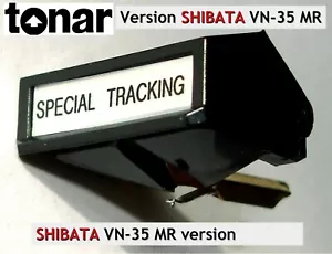 VN35 MR Diamant SHIBATA Stylet TONAR JP pr SHURE V15 III VN35E VN35HE DUAL DN352 - Zdjęcie 1 z 12