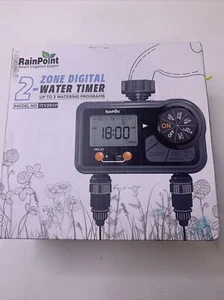 Rainpoint 2-Zone Digital Sprinkler Timer Hose Water Timer , MODEL #ITV201P - Picture 1 of 4