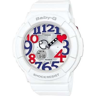 CASIO BABY-G NEON ILLUMINATOR SHOCK RESISTANT LADIES WATCH BGA-130TR-7B NEW - Image 1 of 4
