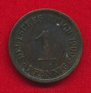 Germany Empire 1900G PFENNIG (Copper) - Picture 1 of 2