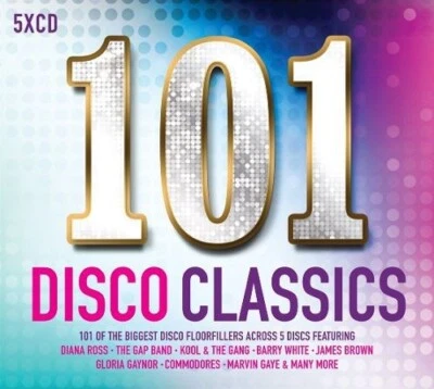 101 Disco Classics NEW SEALED 5xCD SET - Image 1 of 4