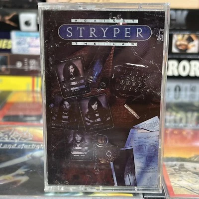 Stryper - Against the Law 1990 Cassette Tested Christian Hard Rock Heavy Metal - Image 1 of 4