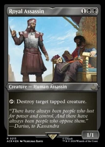 1x - Royal Assassin - GEÄTZTE FOLIE - Assassin's Creed - Neuwertig MTG - Bild 1 von 1