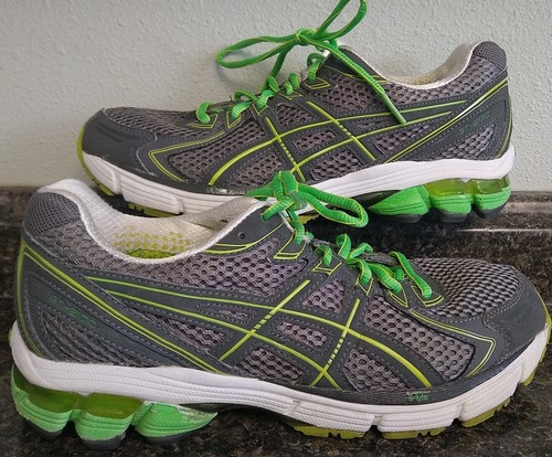 9 ASICS Gel GT 2170 Scarpe da corsa donna grigio verde imbottite T256N