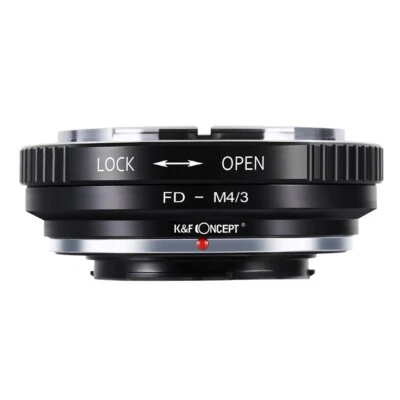 K&F Concept Adapter for Canon FD Mount Lens to Micro 4/3 M4/3 Mount Adapter GF1 - Image 1 of 4