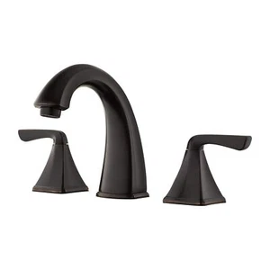 Pfister Selia Bathroom Sink Faucet, 8-Inch Widespread, 2-Handle, 3-Hole, Tusc... - Picture 1 of 9