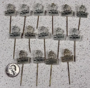 Lot of 15 Croma Baking Roasting Products Dutch VTG Stick Pin Badge Pins #49539 - Picture 1 of 8