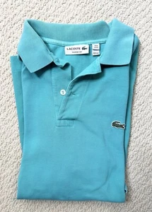 Lacoste Men’s Turquoise Green Polo Shirt Size XL FR 6 Classic Fit - Picture 1 of 7