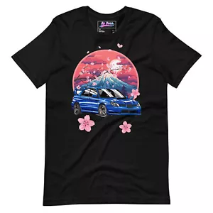 Subaru WRX STI Hawkeye Premium 100% Cotton Unisex T-Shirt JDM Boxer EJ25 EJ20 - Picture 1 of 9