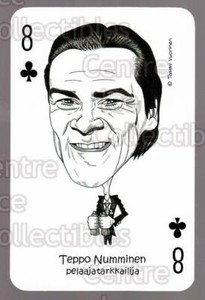 2011-12 Finnish World Champions Playing Card #47 Teppo Numminen