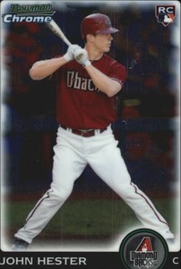 2010 Bowman Chrome Draft #BDP81 John Hester RC