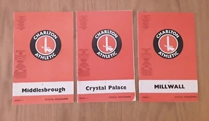 Charlton Athletic 1968/69 Division 2 Selection of League Programmes from menu - Picture 1 of 4