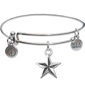 Bangle Bracelet and Nautical Star - USA Made - BBandJT122 - Picture 1 of 1