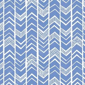 Mod Blocks Block Chevron Purple 100% Cotton Fabric by The Yard - Picture 1 of 1