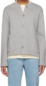 A.P.C. Men Gray Stevie Jacket - Sz M - Picture 1 of 8