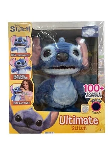 Juguete de peluche interactivo Disney Ultimate Stitch 43 cm - Nuevo sellado - AU - Imagen 1 de 5