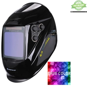 Auto Darkening Welding Helmet 1/1/1/1 True Color Large View MIG TIG MMA Mask - Picture 1 of 12