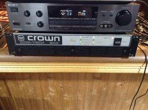 Amplificador de potencia profesional Crown Com-Tech 200 con módulo de entrada P.I.P IQ 2. - Imagen 1 de 10
