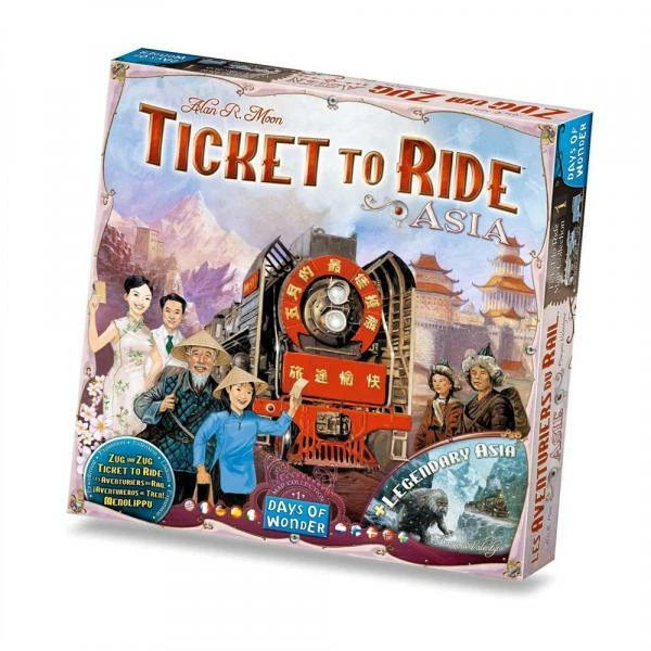 Days of Wonder Zug um Zug Erweiterung Map Collection 1 Asien 811773 - Bild 1 von 1