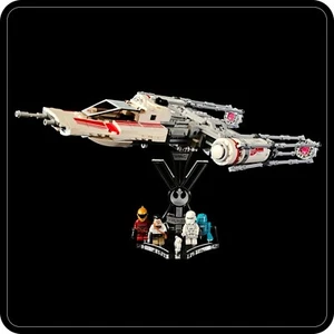 Soporte de exhibición en ángulo para Lego 75249-75172-7658-9495 Y-Wing+ranuras minifigura (A1055) - Imagen 1 de 9