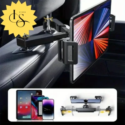 Supporto Tablet e Smartphone per Auto Regolabile e Rotante a 360° Universale - Immagine 1 di 4